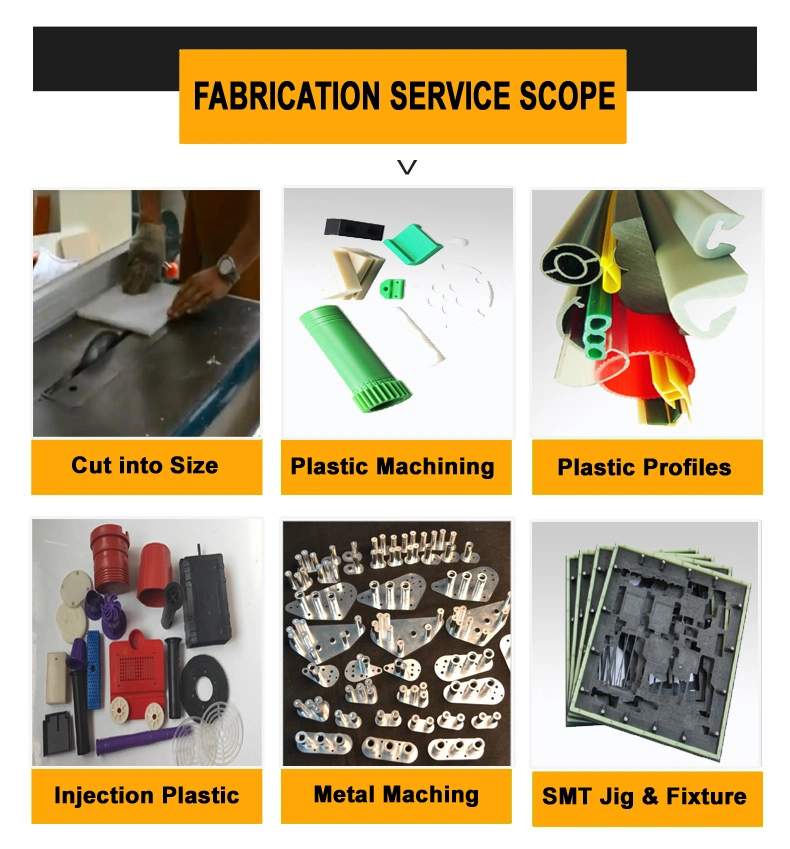 OEM High Quality UHMWPE Parts, CNC Machining/Machined Plastic Parts