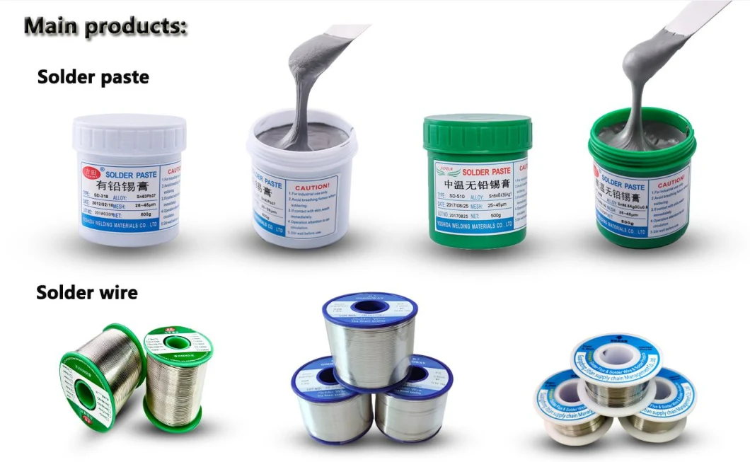 Sn99.3cu0.7 Lead-Free Solder Wire Welding Material Flux 2.2%