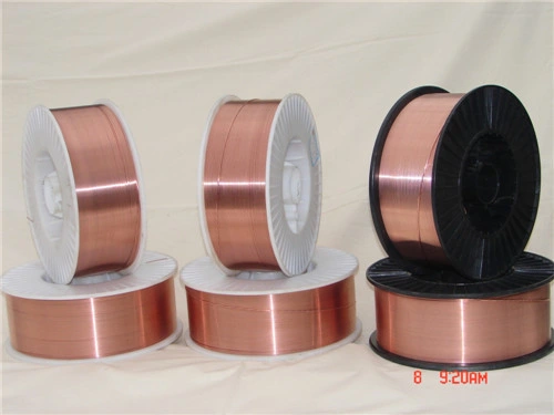 Copper Coated CO2 Wire Er70s-6 Welding Material