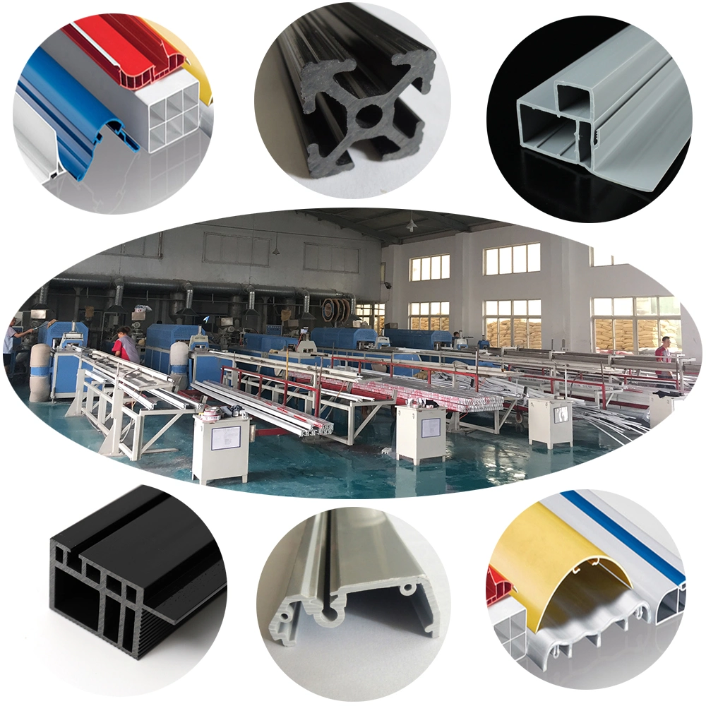 Custom UPVC Profiles Plastic Extrusion Material OEM