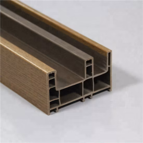 100% 鉛フリー PVC プロファイルを使用した窓やドアの製造用の耐候性 UPVC 素材